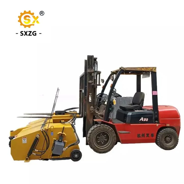 High Quality Forklift Mounted Road Sweeper with Bucket