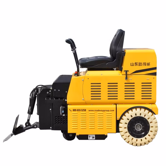 Balayeuse de sol industrielle 140L autolaveuse autoportée avec entraînement arrière